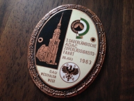 Original historical badge NÜRBURGRING 1963 