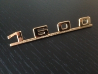 Original PORSCHE 356 A -B " 1600" Plakette-Badge 