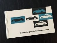 Original Porsche 356 Karosserie Reutter care instructions 
