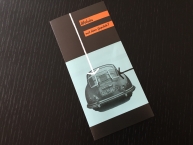 Original Karosserie Reutter brochure - 50 years - 