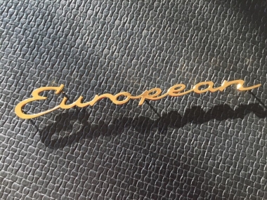 Original Porsche European-Badge 