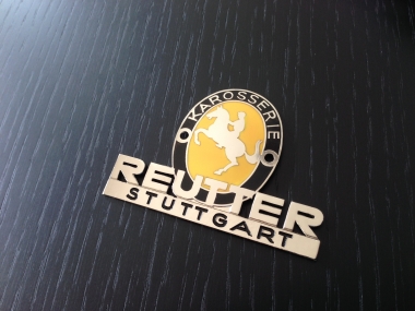 Original Reutter Plakette      1950 - 1953 