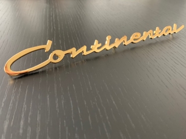 Original Porsche Continental-Badge 