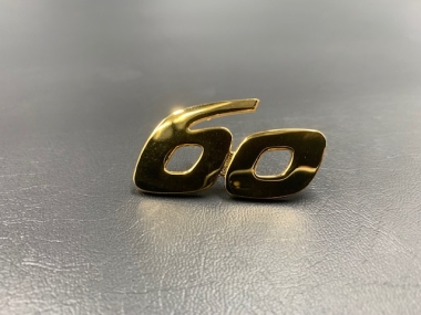 "60" Plakette 60 PS 