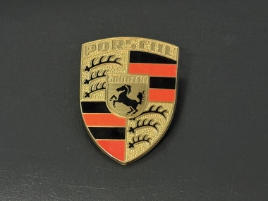 Original "Early" Porsche 911 Plakette für , Deckelwappen 