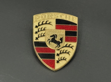 Original Porsche 911, 912,924, 944,928 Plakette , Deckelwappen 