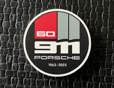 Original Porsche Magnet - 60 Jahre Porsche 911 