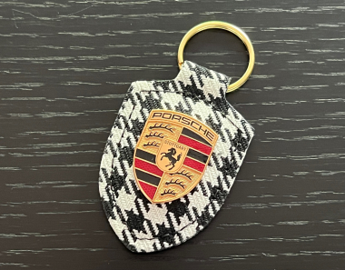 Original Porsche Schlüsselring "Pepita" 