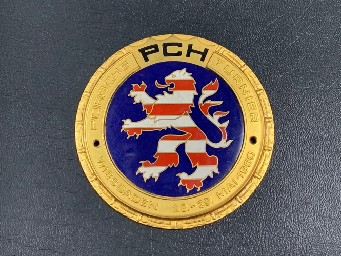 Original  Original badge 1960 - Porsche Club Wiesbaden 