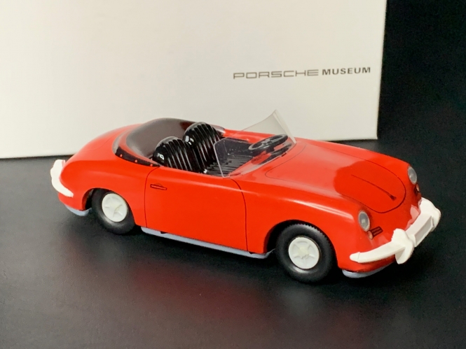 Porsche 356 model car "TuWa" red 