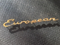 Original Porsche European-Plakette 