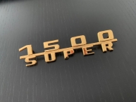 Original "1500 Super"-Plakette 