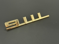 Original "911L"-Plakette gold 