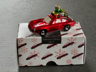 Original PORSCHE 911 Christmas bauble red - Limited 