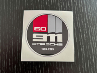 Original Porsche Aufkleber /Sticker "60 Jahre 911" 