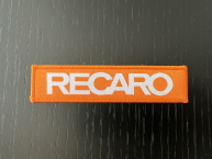 Original Recaro Aufnäher -orange- 